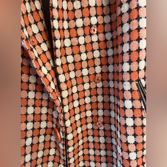 VINTAGE 70’s STYLE DOUBLE BREASTED TRENCH COAT - Picture 4 of 10